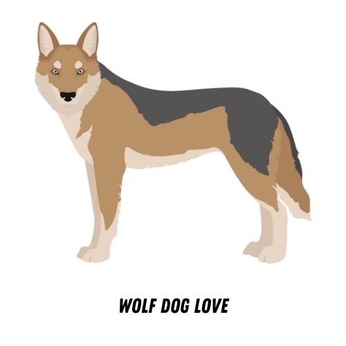 Wolf Dog Love LOGO